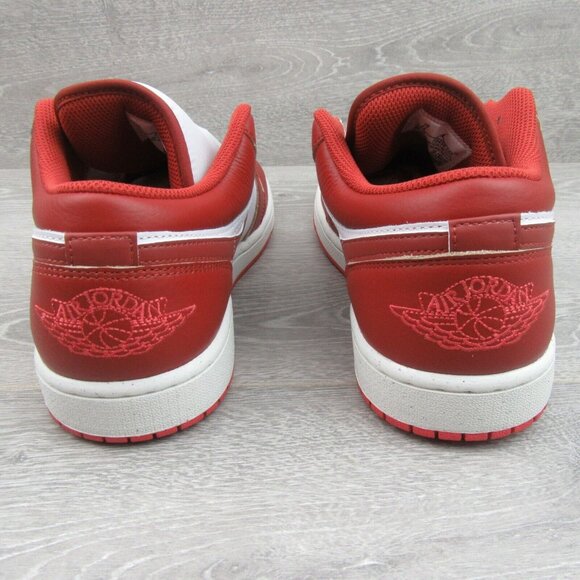 Air Jordan 1 Low SE Sneakers Mens Size 11 White Sail Lobster Red NEW - Picture 8 of 14